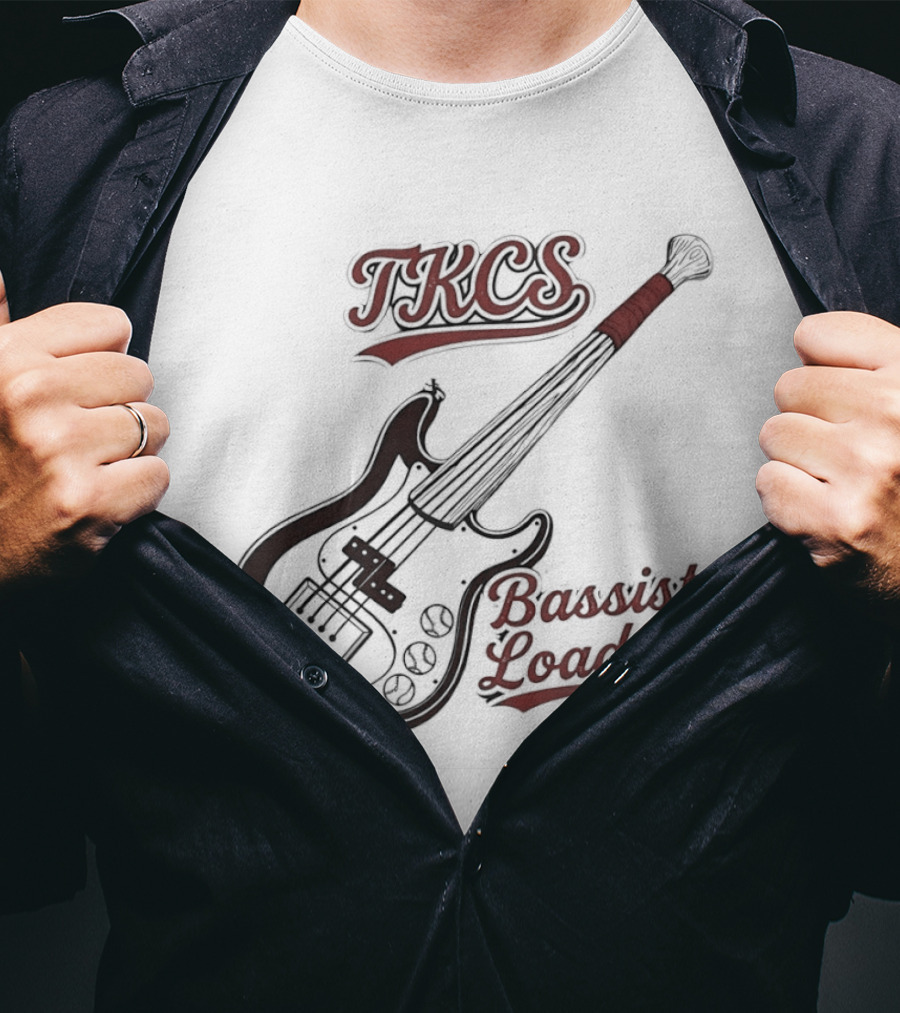 TKCS Bassist Loaded Guitar T-Shirt