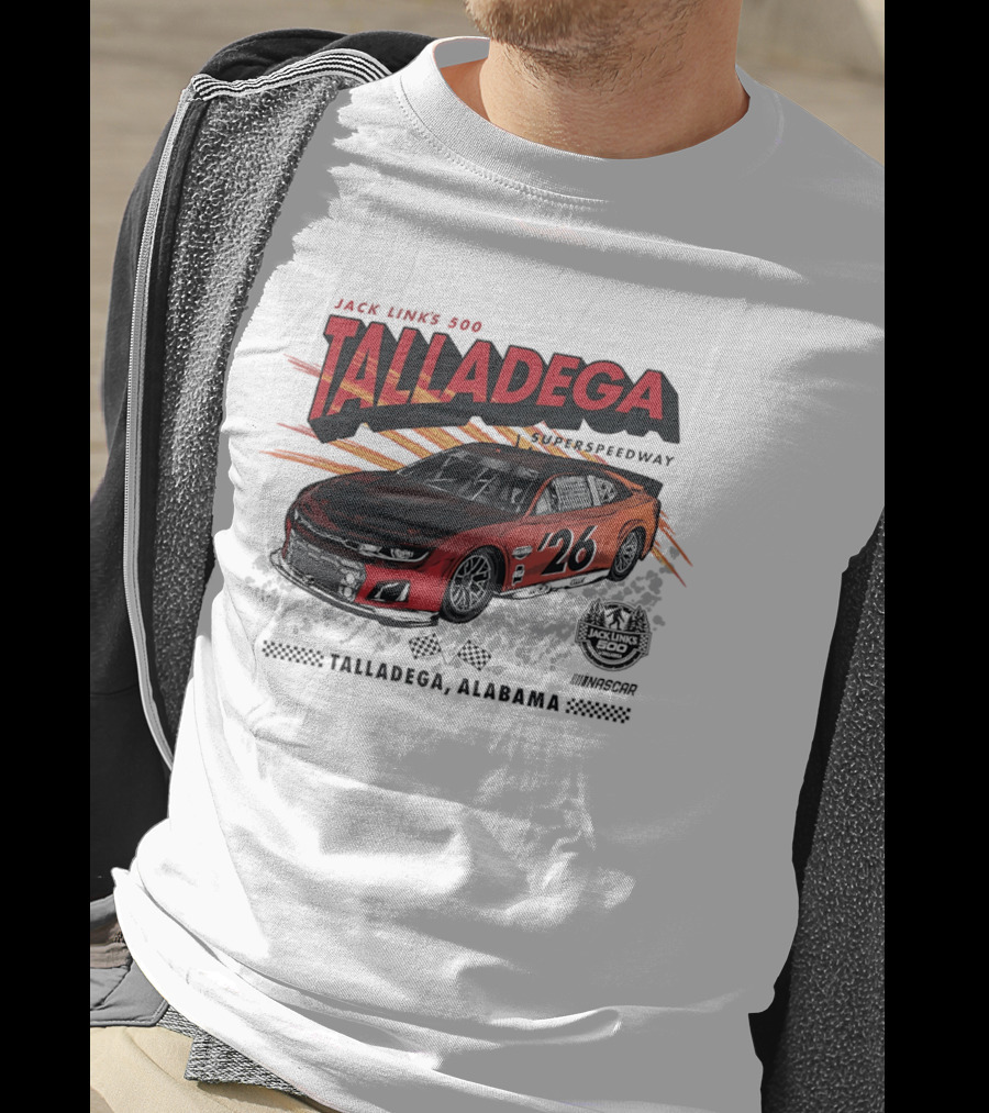 Talladega Superspeedway '26 Jack Link's 500 NASCAR Talladega Alabama T-Shirt