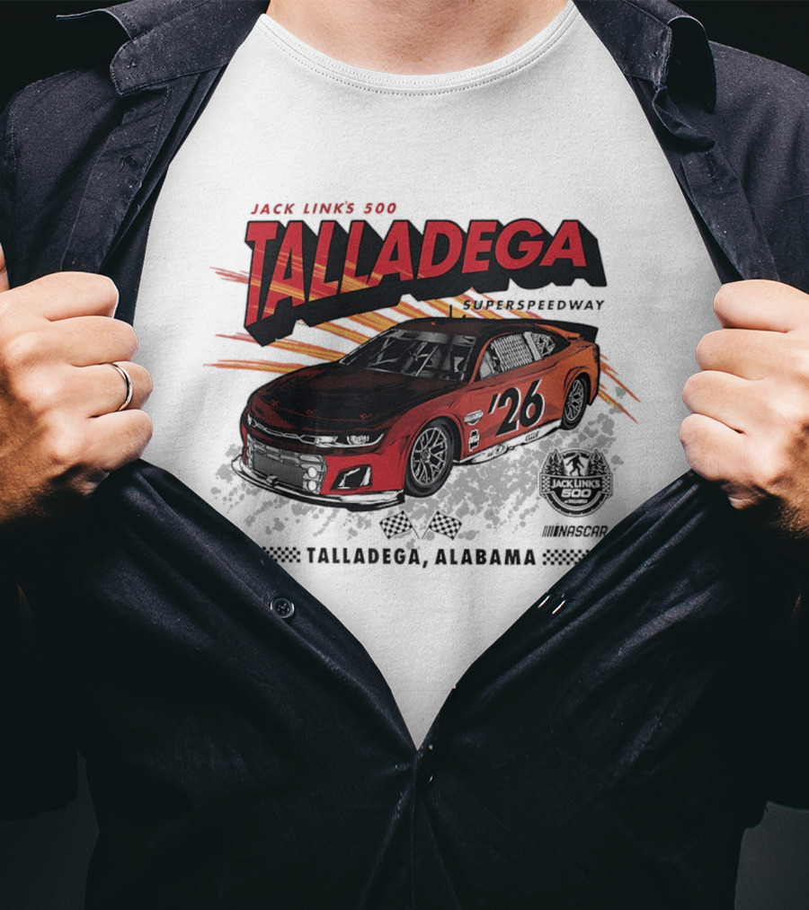 Talladega Superspeedway '26 Jack Link's 500 NASCAR Talladega Alabama T-Shirt