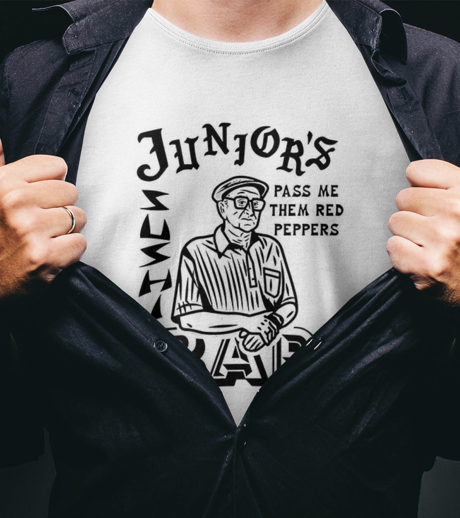 Junior's Pass Me Them Red Peppers Bar T-Shirt
