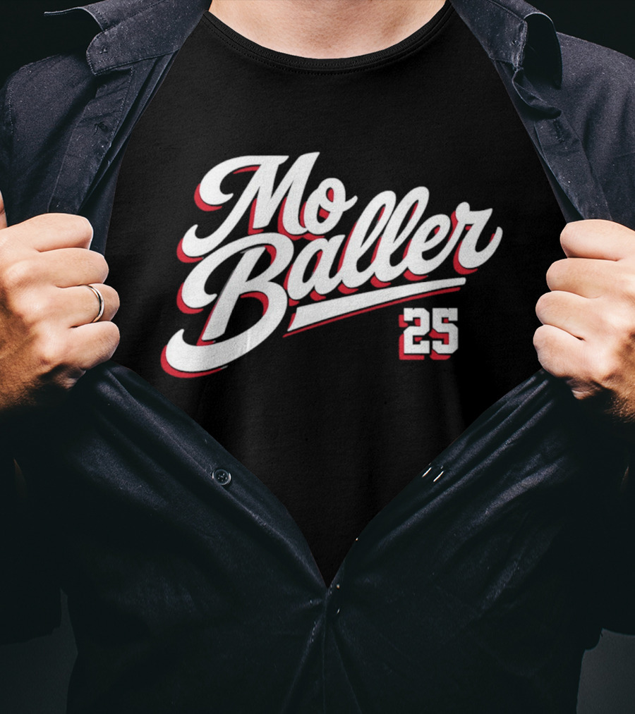 Mo Baller 25 Chicago Cubs Moises Ballesteros T-Shirt