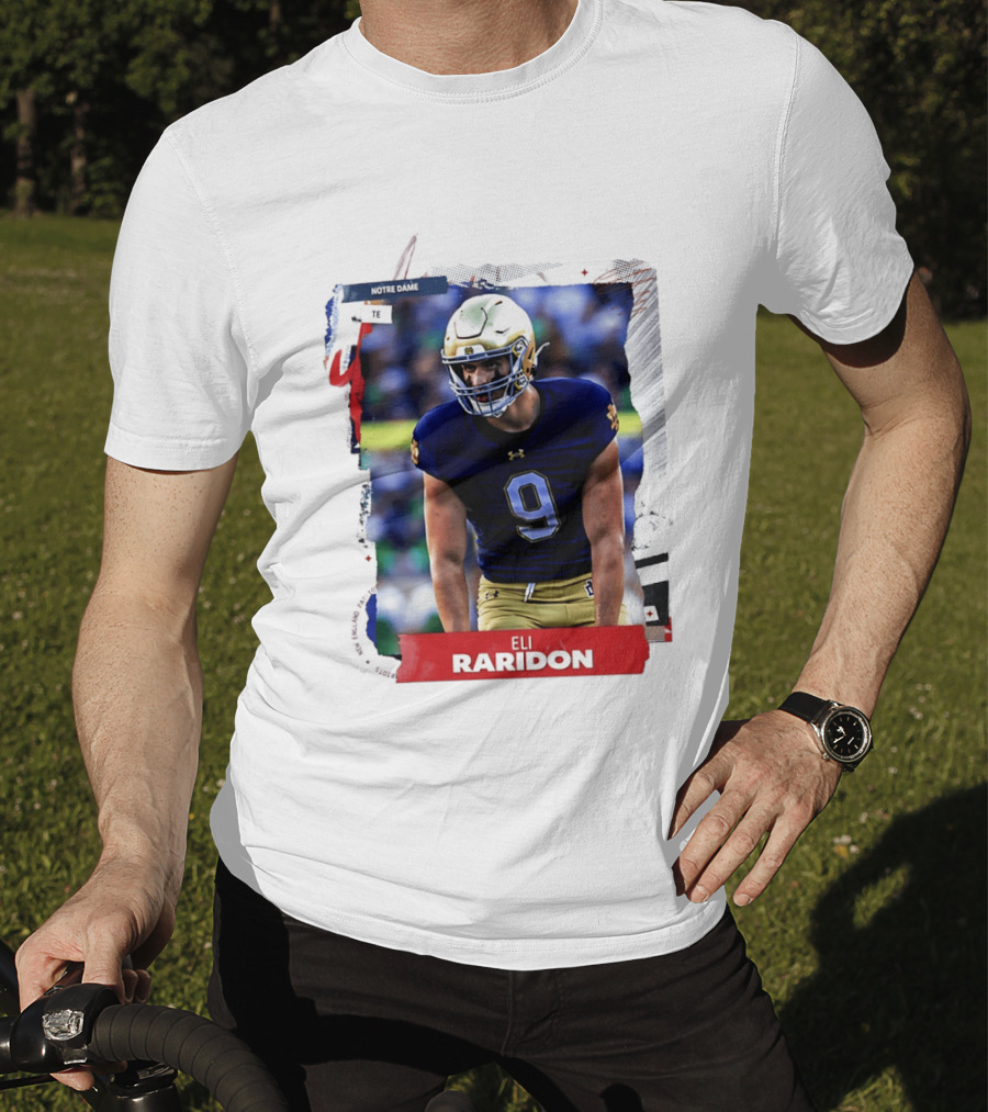 Notre Dame Tight End Eli Raridon 2206 Draft Prospect T-Shirt