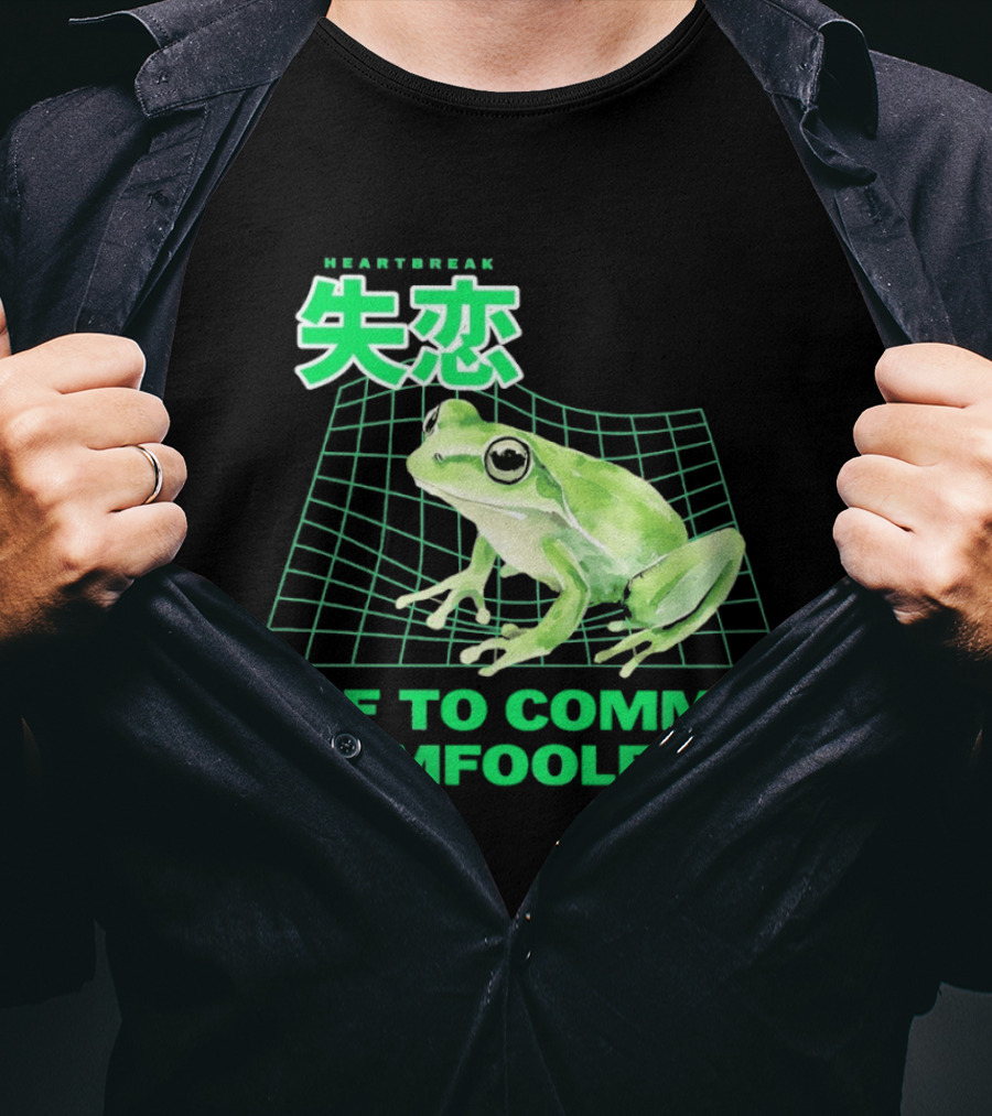 Off To Commit Tomfoolery Frog T-Shirt
