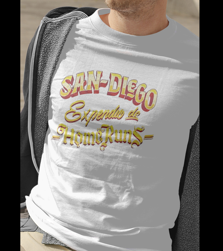 San Diego Expendu De Home Runs Rotulos Bautista T-Shirt