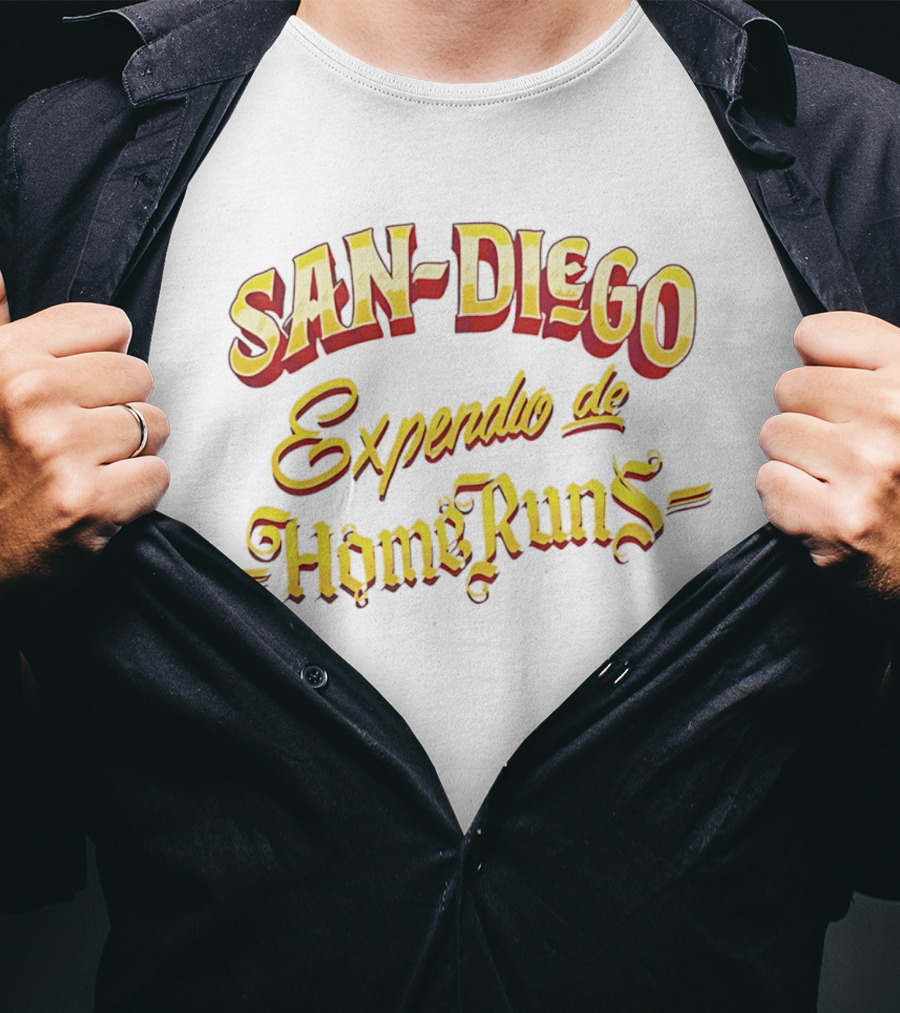 San Diego Expendu De Home Runs Rotulos Bautista T-Shirt