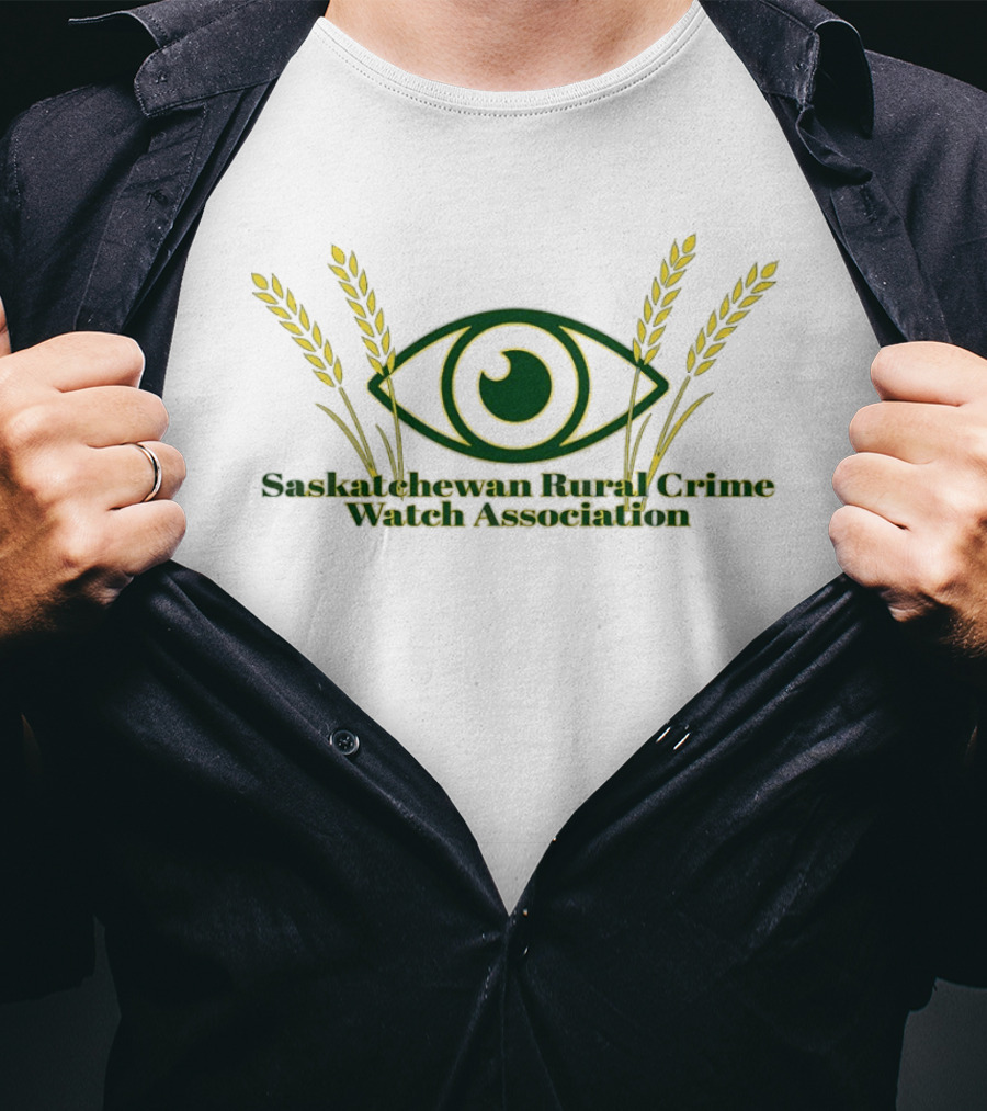Saskatchewan Rural Crime Association Eye Wheat T-Shirt