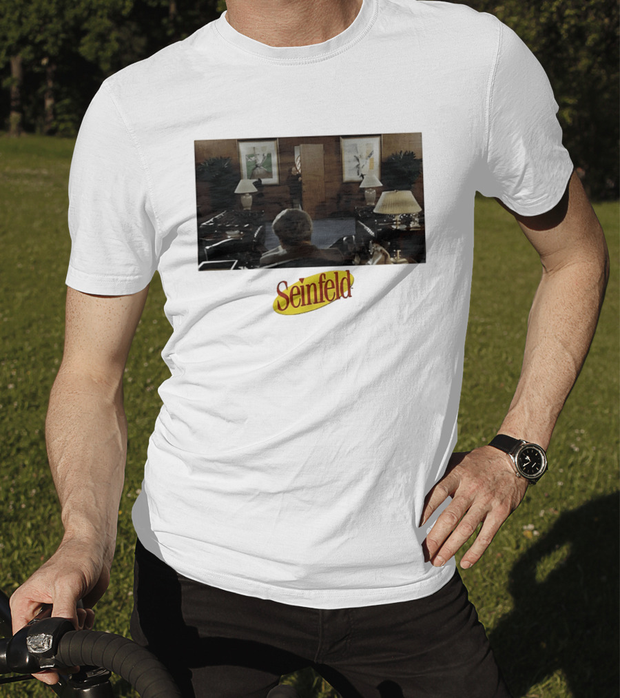 Seinfeld New York Yankees George Costanza And Steinbrenner Scene T-Shirt