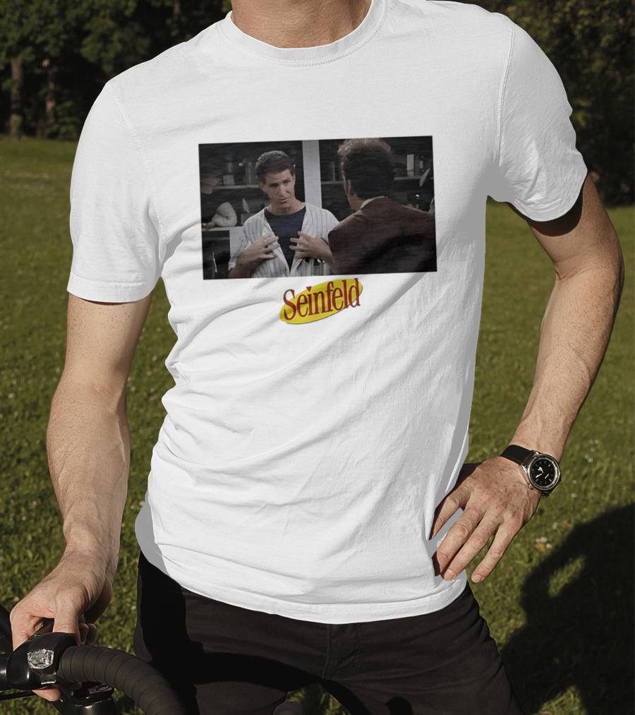 Seinfeld Kramer O'Neill Yankees Crossover Scene T-Shirt