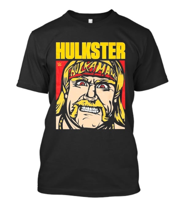 WWE Hulkster Hulkamania Cartoon T-Shirt