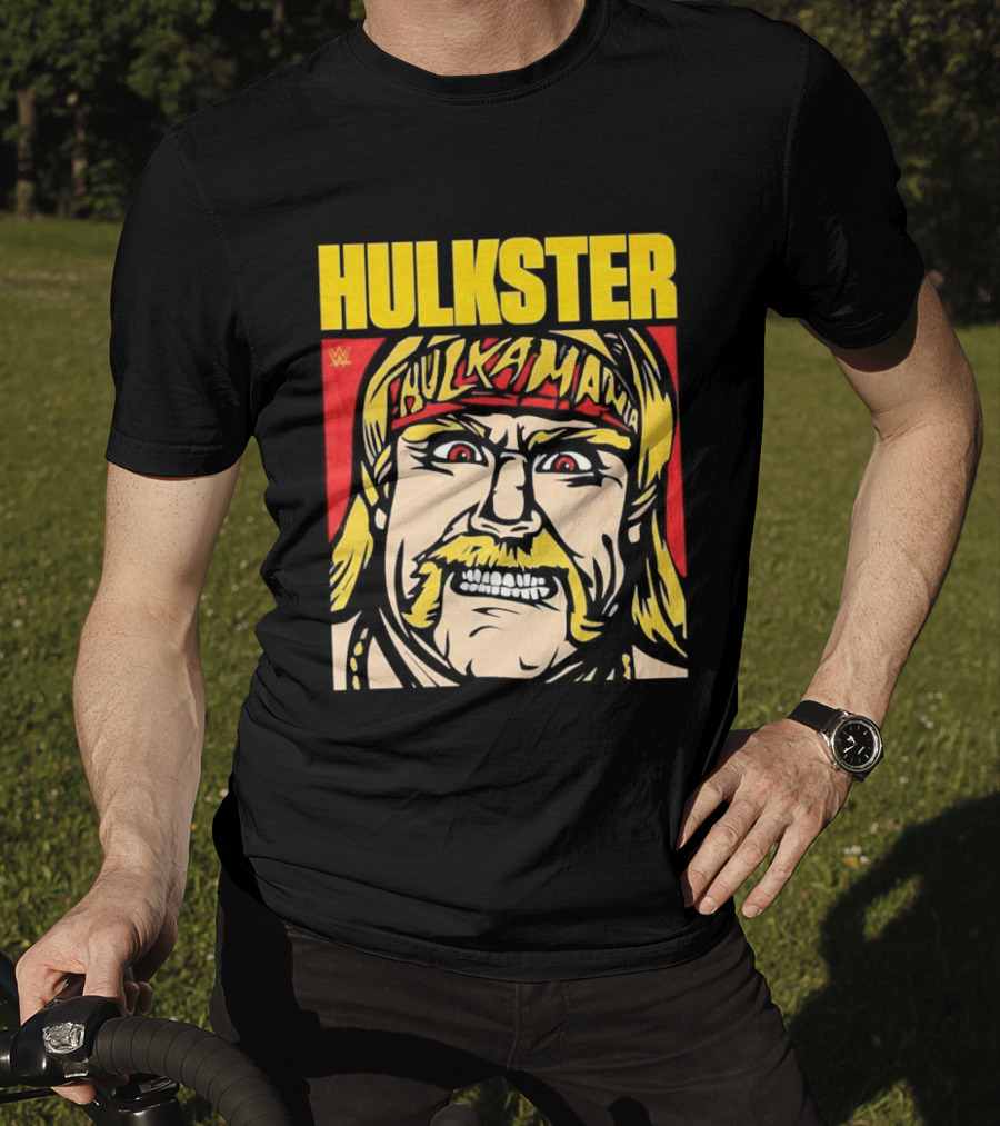 WWE Hulkster Hulkamania Cartoon T-Shirt