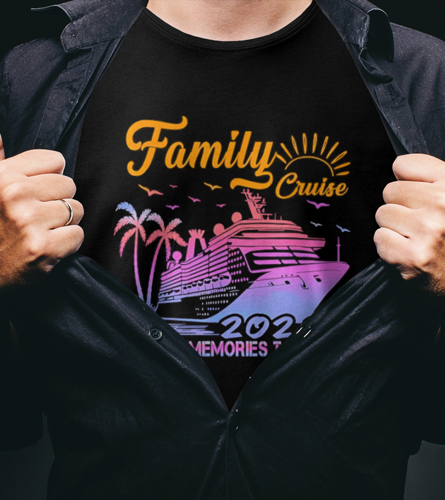 Family Cruise Making Memories Together 2026 Vacation Squad T-Shirt