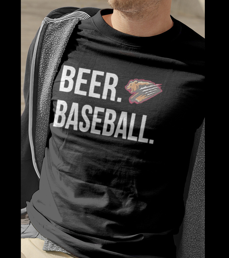 Beer Baseball Fresno Grizzlies MILB T-Shirt