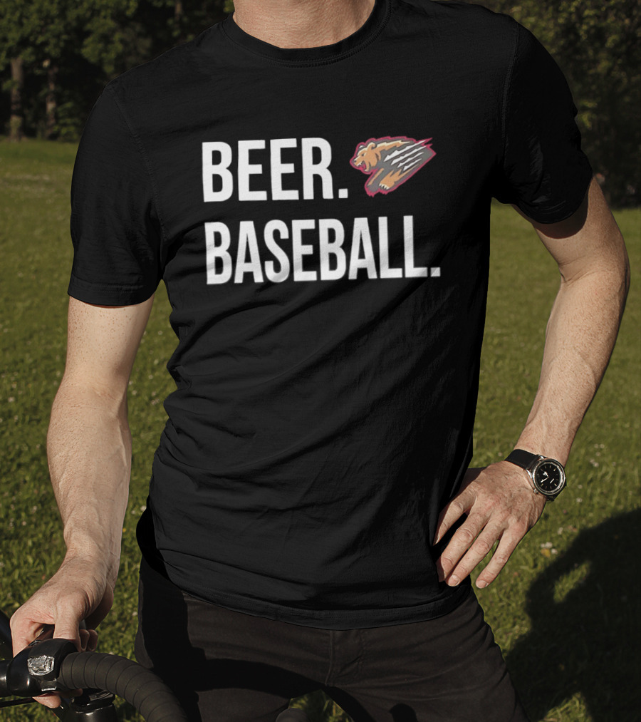 Beer Baseball Fresno Grizzlies MILB T-Shirt