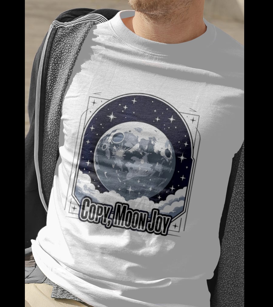 Copy Moon Joy Lunar Moon Celestial Artistry T-Shirt