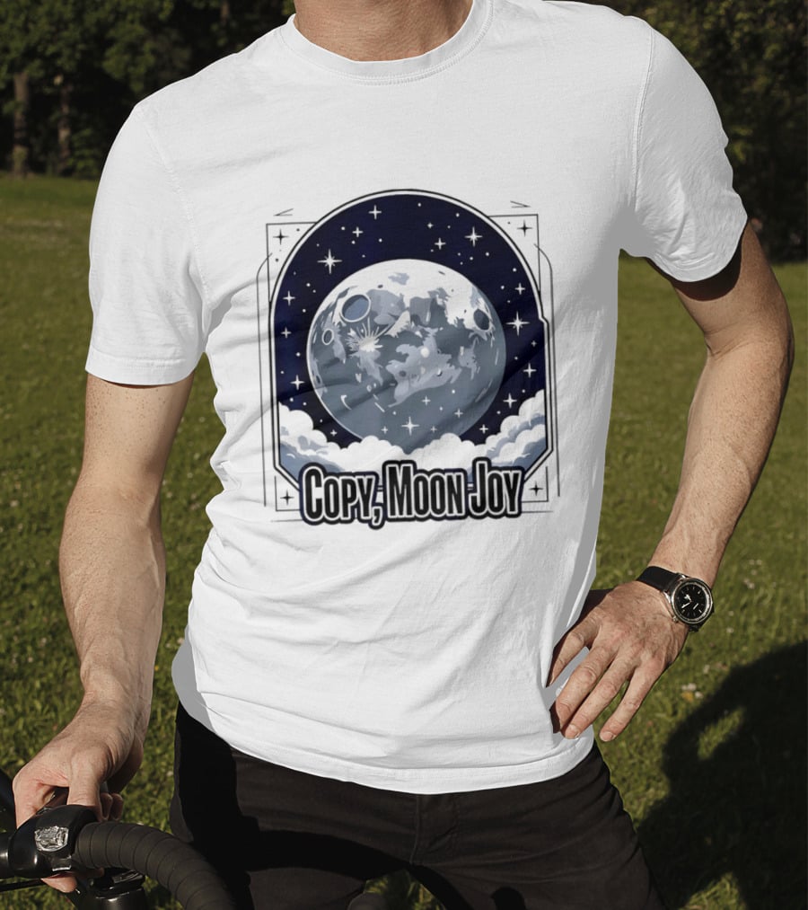 Copy Moon Joy Lunar Moon Celestial Artistry T-Shirt