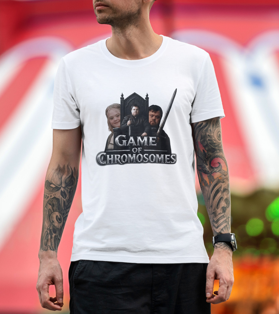 Game Of Chromosomes Down Syndrome Awareness Thrones T-Shirt
