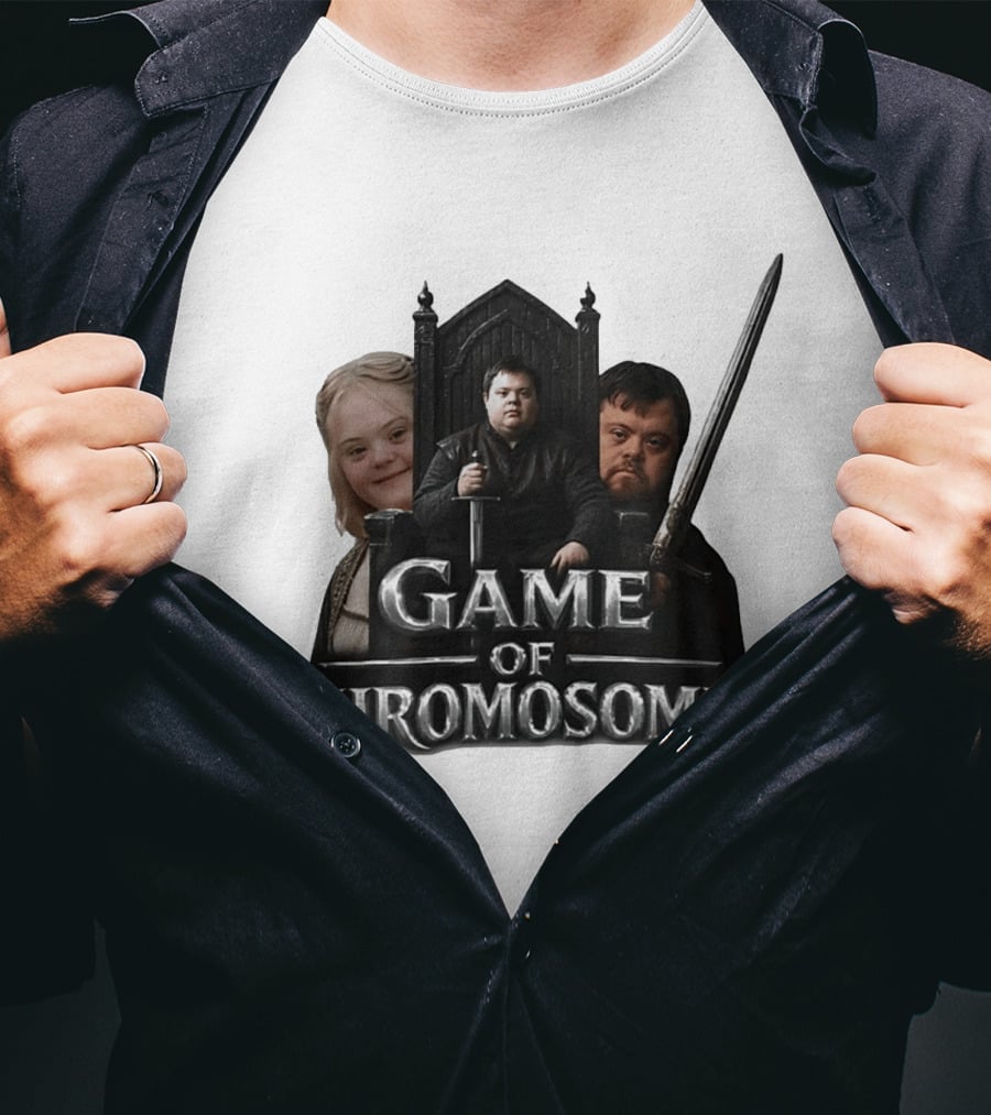 Game Of Chromosomes Down Syndrome Awareness Thrones T-Shirt