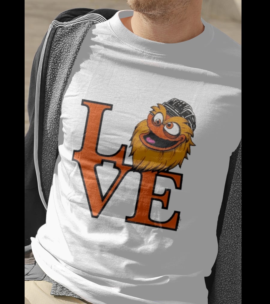Philadelphia Flyers Gritty Love NHL Hockey 2026 T-Shirt