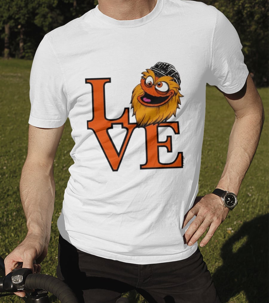 Philadelphia Flyers Gritty Love NHL Hockey 2026 T-Shirt