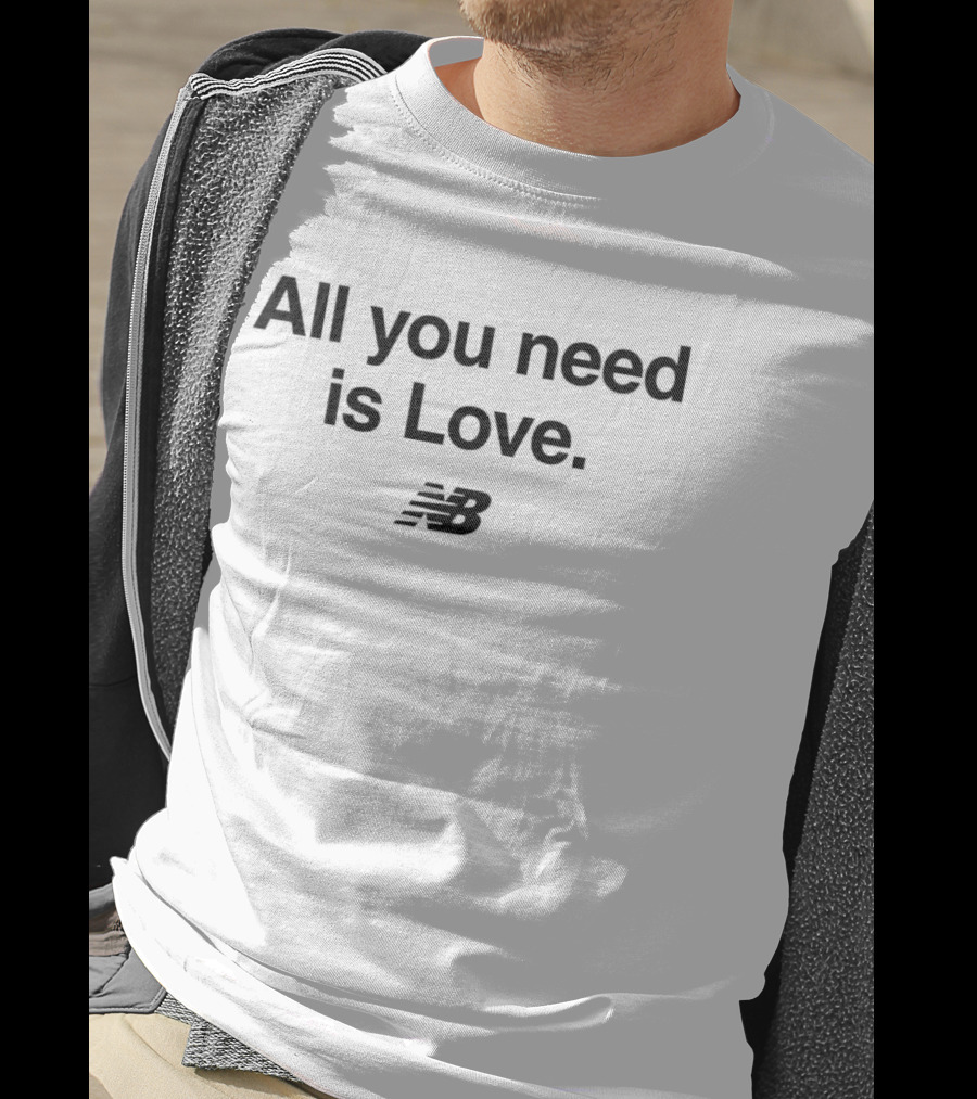 Jeremiyah New Balance All You Need Is Love T-Shirt
