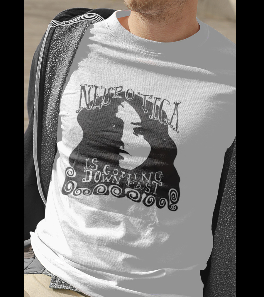 Neurotica Is Coming Down Fast Retro Psychedelic T-Shirt
