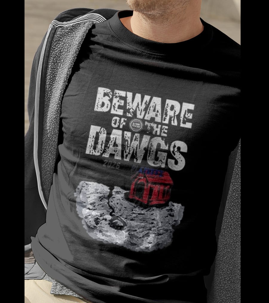 Detroit Pistons Beware Of The Dawgs Nasty Dawgs Rugged Doghouse T-Shirt