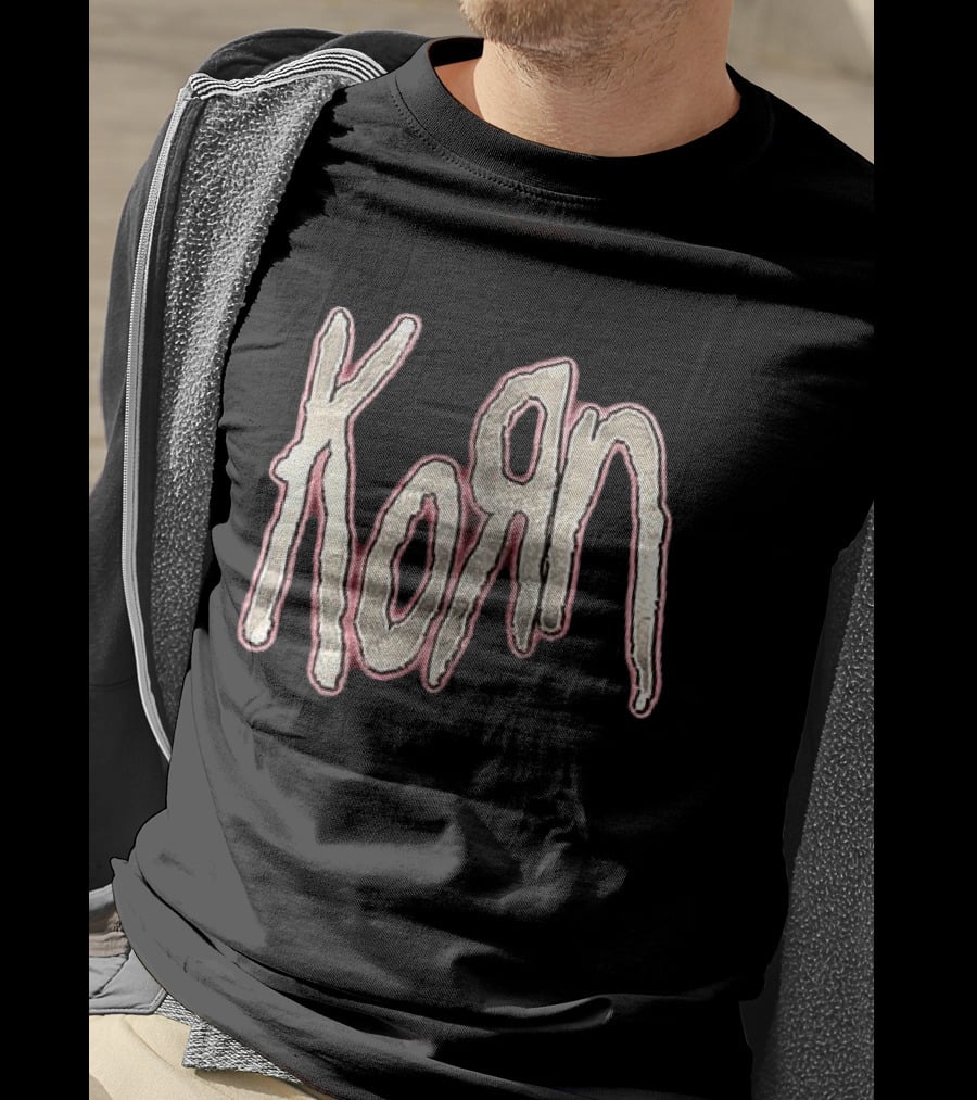 Korn Sick New World Las Vegas Festival Venue Iconic Band Name T-Shirt