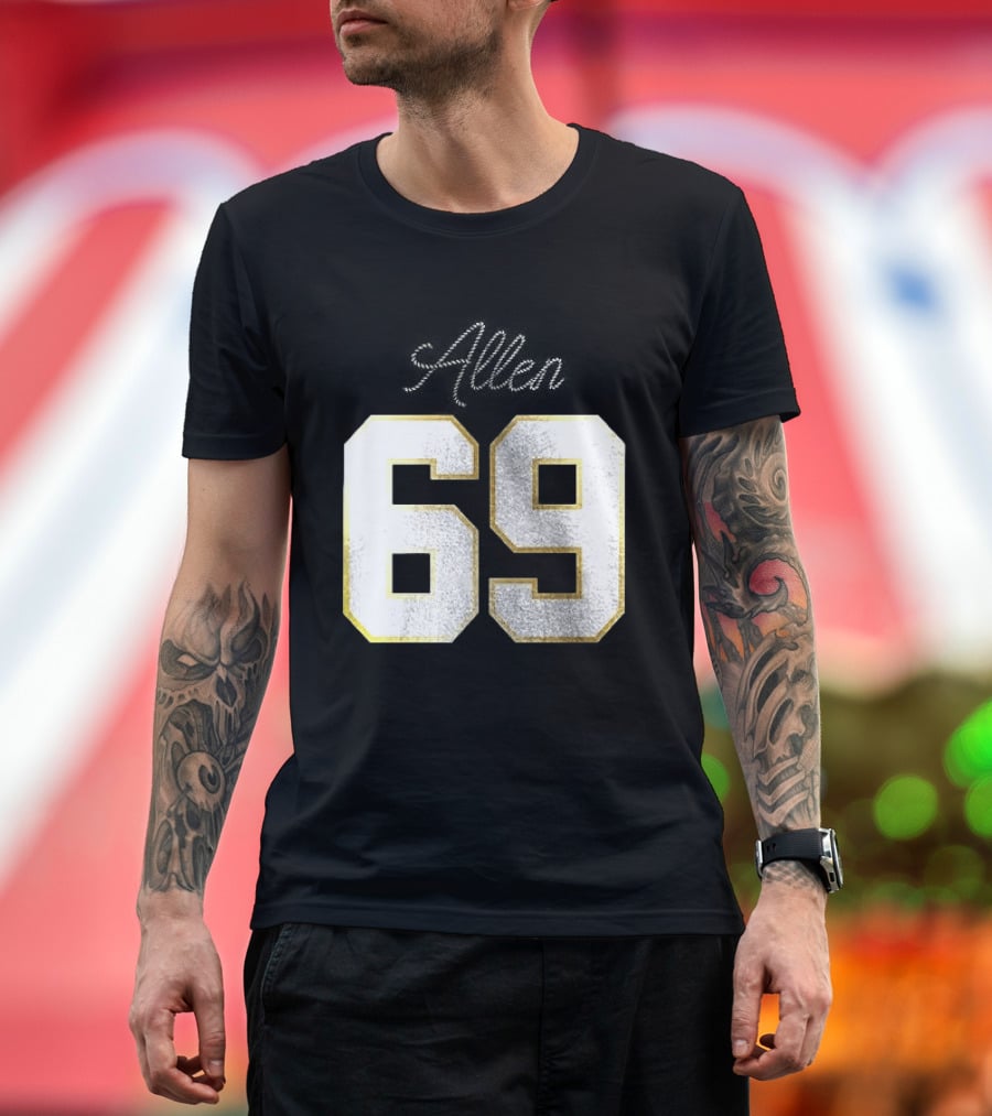 Minnesota Vikings Jared Allen 69 Class Of Legends T-Shirt