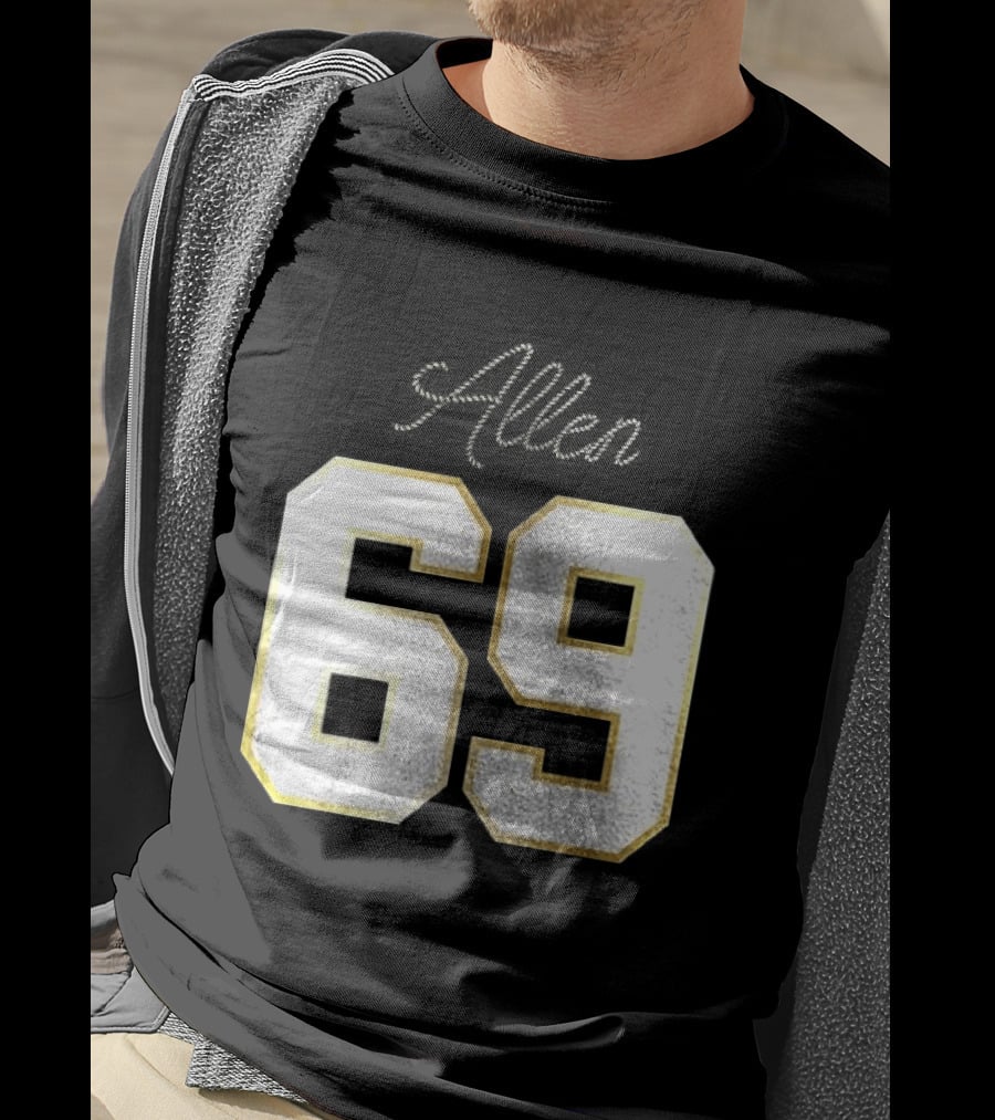 Minnesota Vikings Jared Allen 69 Class Of Legends T-Shirt