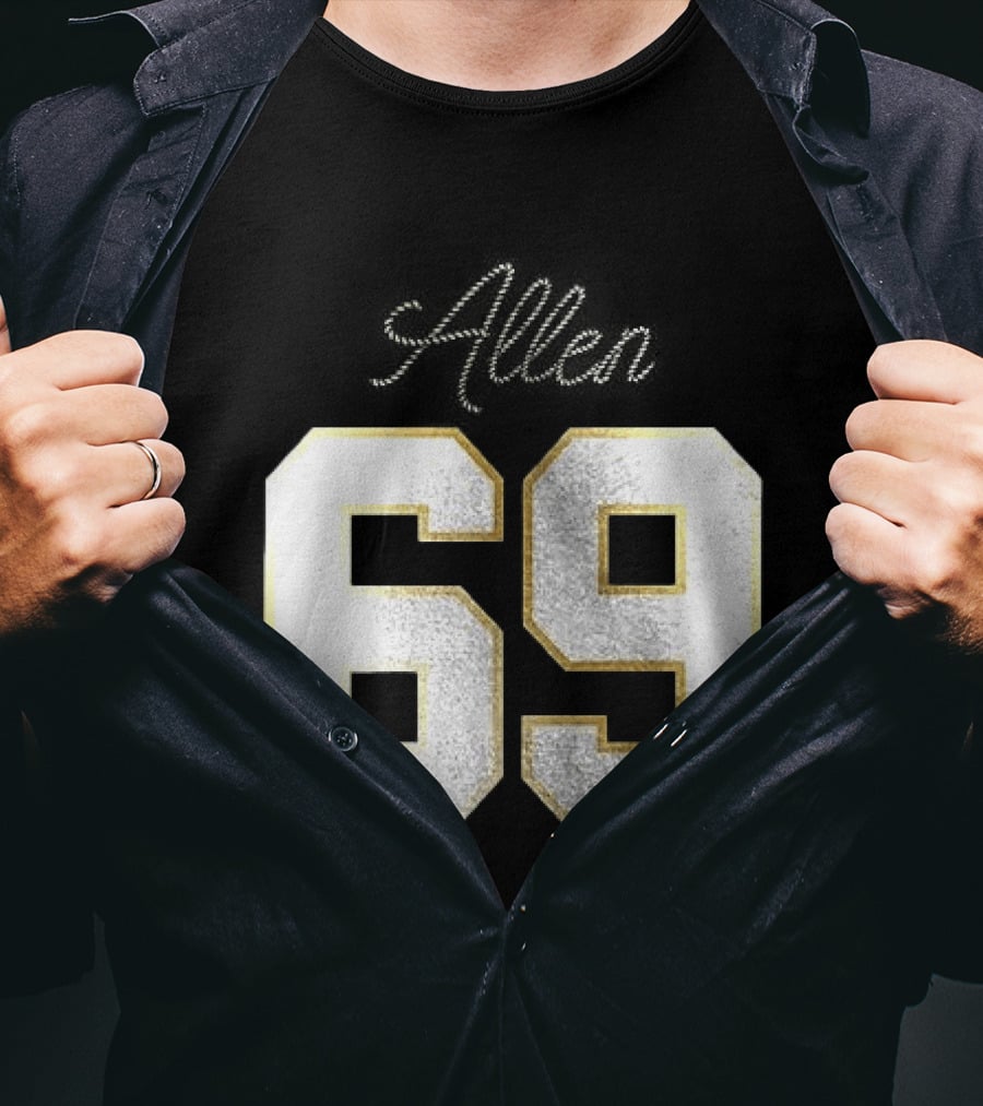 Minnesota Vikings Jared Allen 69 Class Of Legends T-Shirt