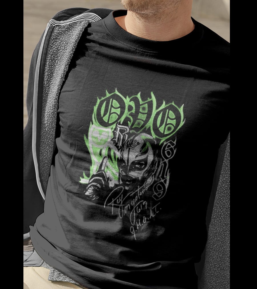 OVO WWE Wrestlemania 42 Las Vegas Rey Mysterio Celebration T-Shirt