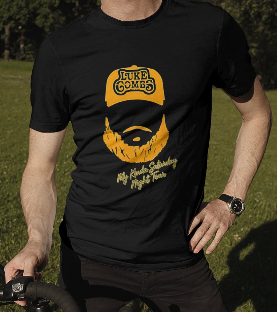 Green Bay Packers Luke Combs My Kinda Saturday Night Tour T-Shirt