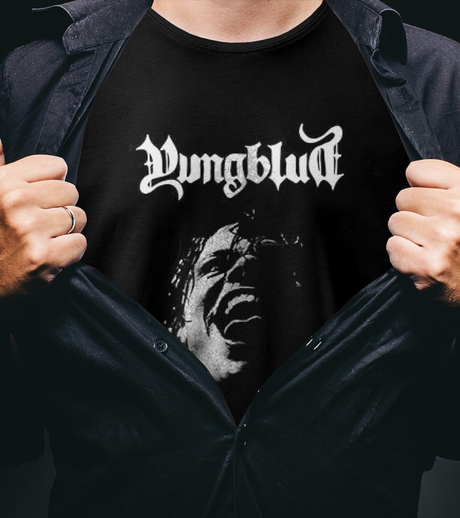 Yungblud Idols The World Tour Wing Face T-Shirt