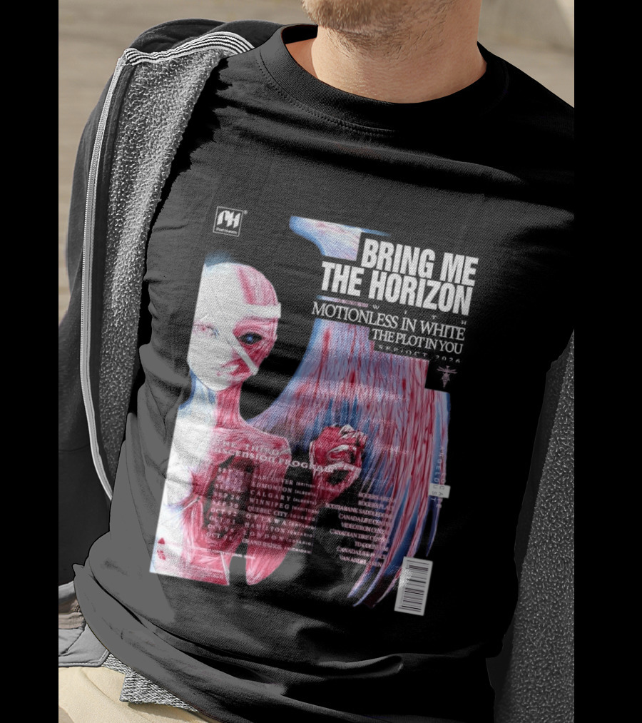 Bring Me The Horizon The Third Ascension Program Fall Tour 2026 Canada Dates T-Shirt