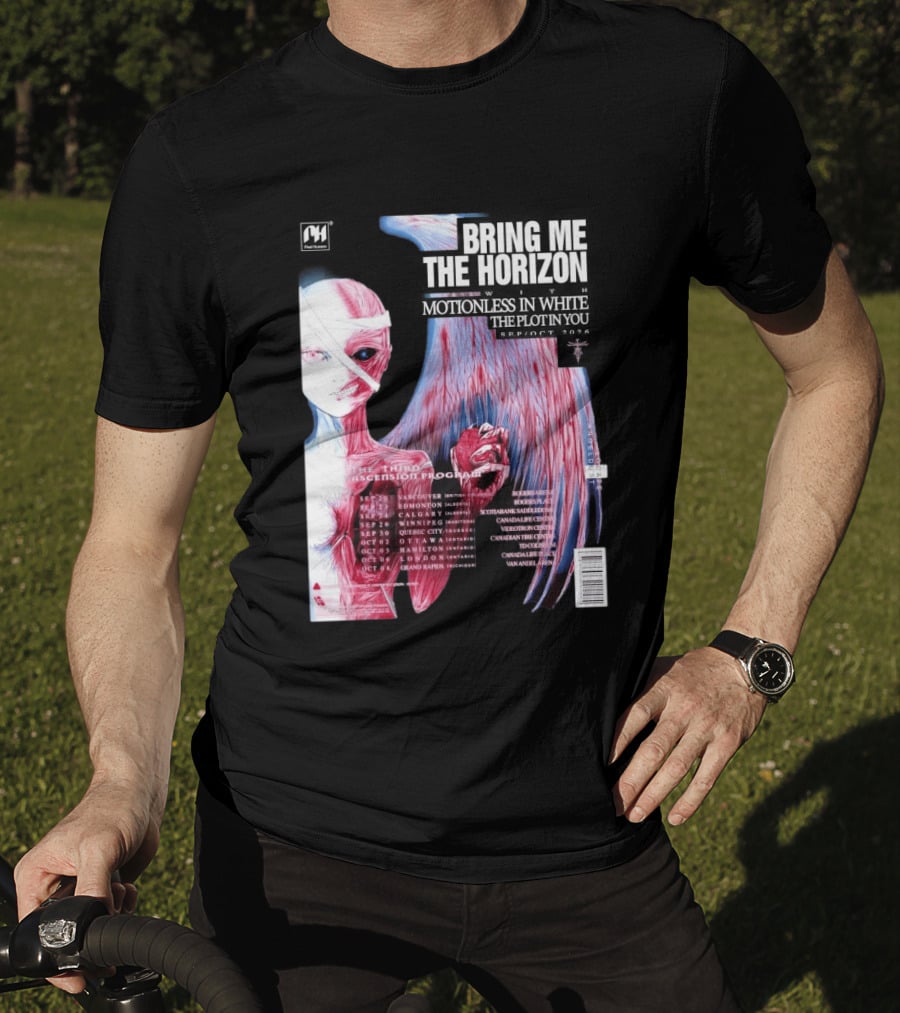 Bring Me The Horizon The Third Ascension Program Fall Tour 2026 Canada Dates T-Shirt