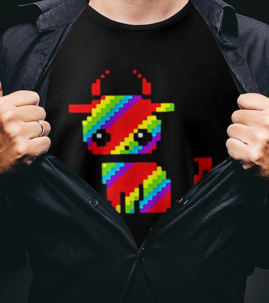 Nyan Cat Heavy Metal Devil Pixel Rainbow Devil Cat T-Shirt