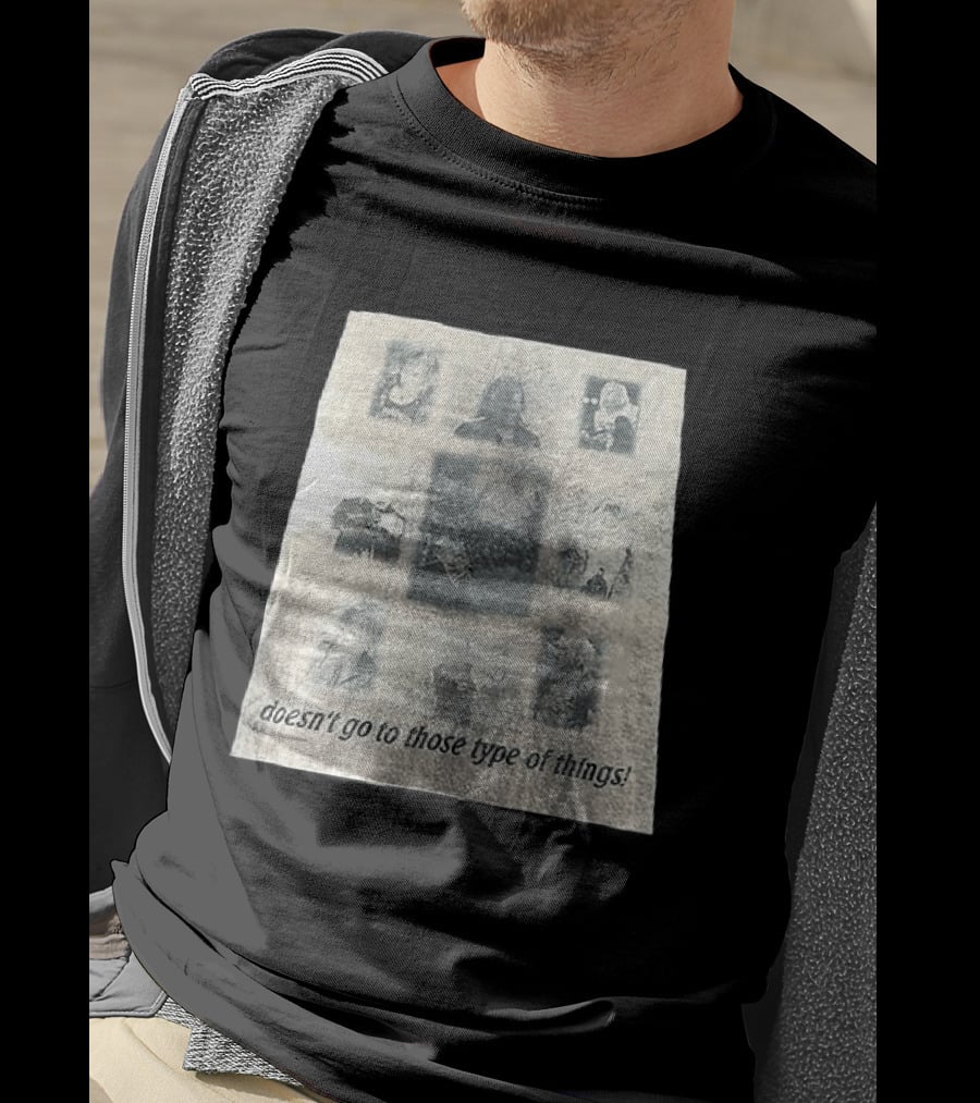 Dir En Grey Kyo Collage Doesn't Go To Those Type Of Things T-Shirt