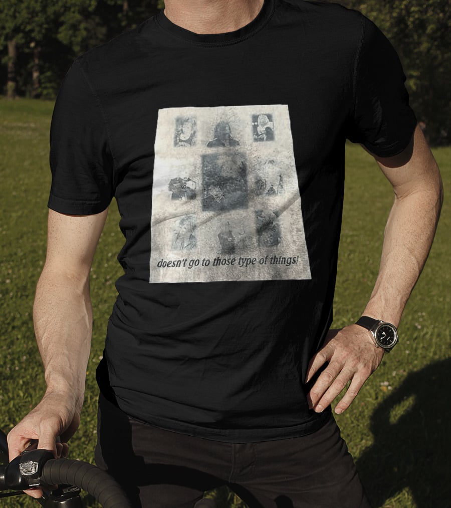 Dir En Grey Kyo Collage Doesn't Go To Those Type Of Things T-Shirt