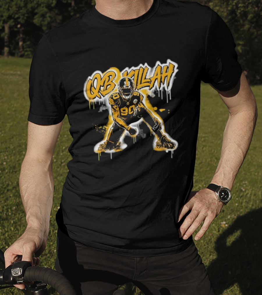 QB Killah T. J. Watt Pittsburgh Steelers Football 2026 Graffiti T-Shirt