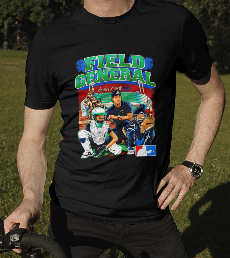Field General Charles Schwab Field Baseball Player 0002 T-Shirt