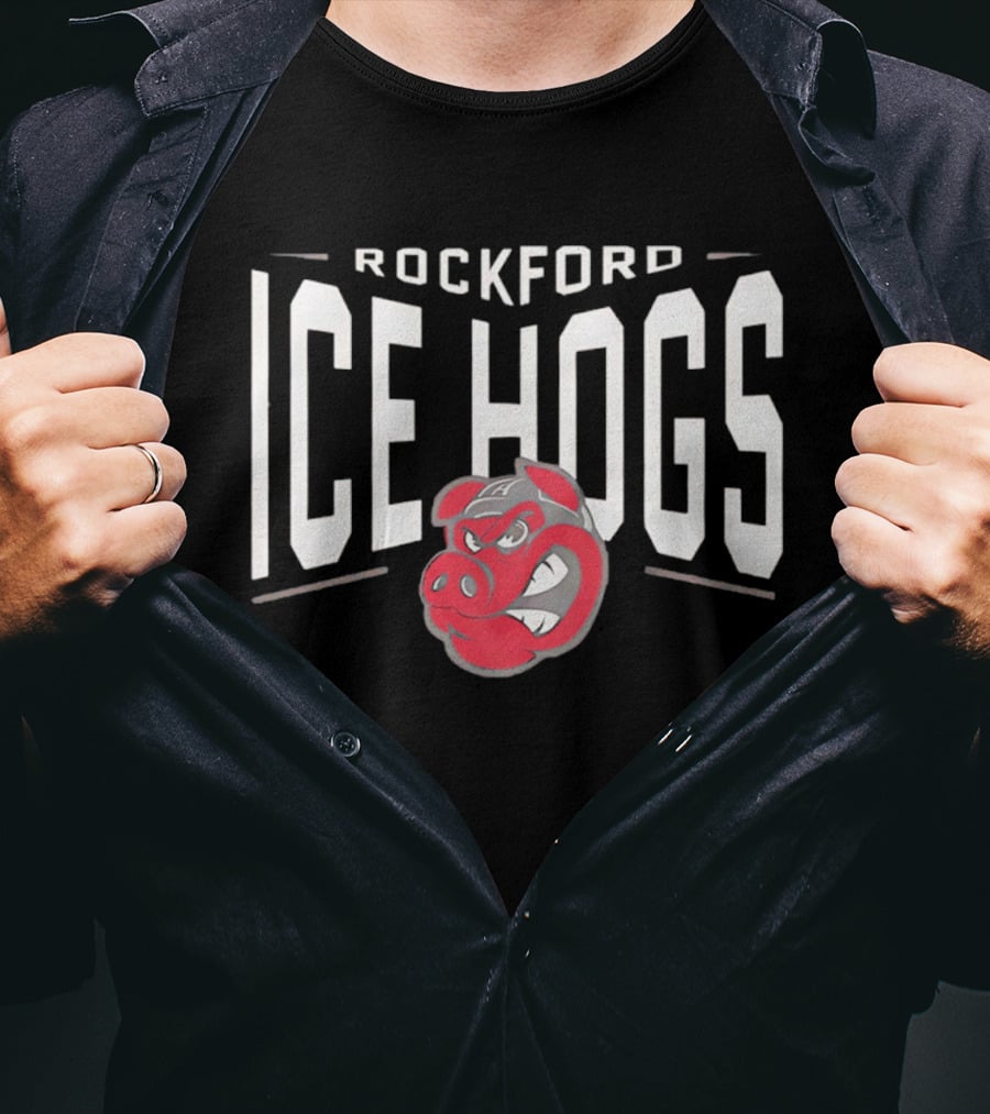 Rockford IceHogs Hockey Team T-Shirt