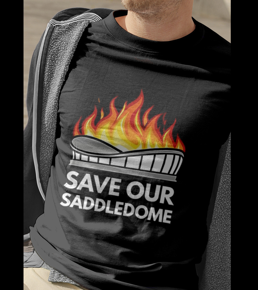 Save Our Saddledome Flames T-Shirt