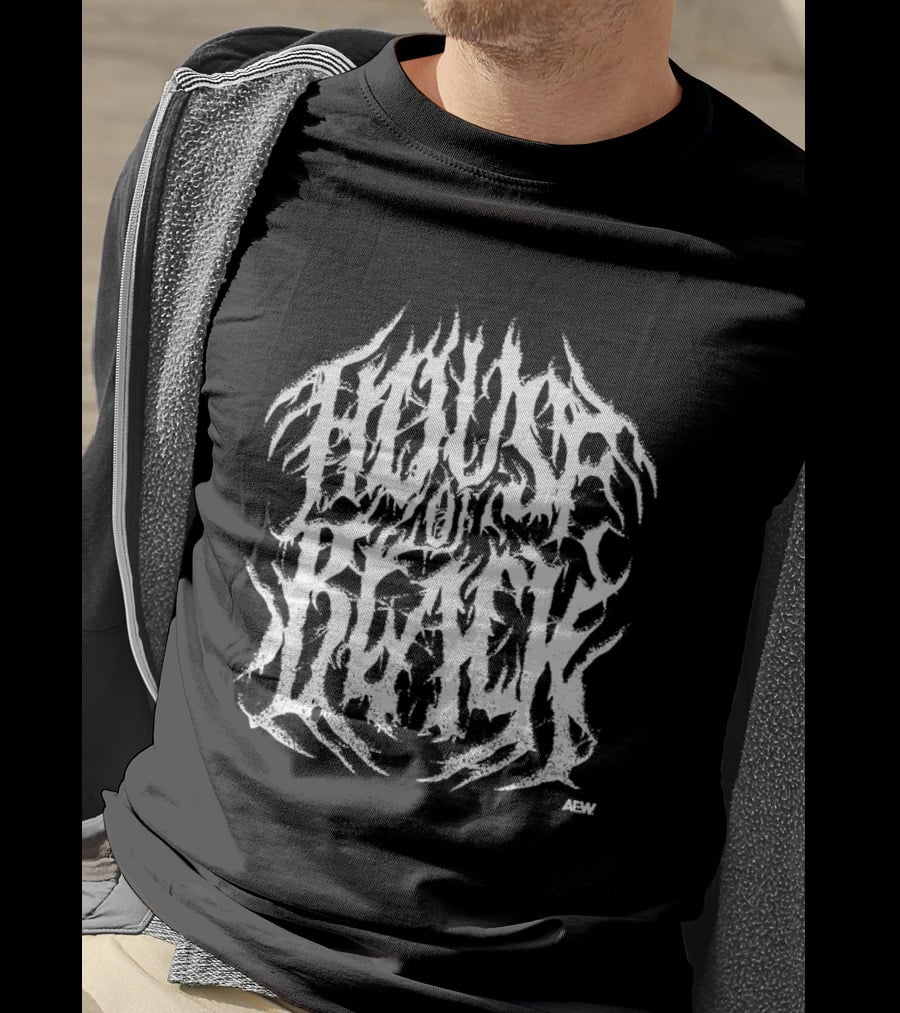 House Of Black AEW Metal T-Shirt