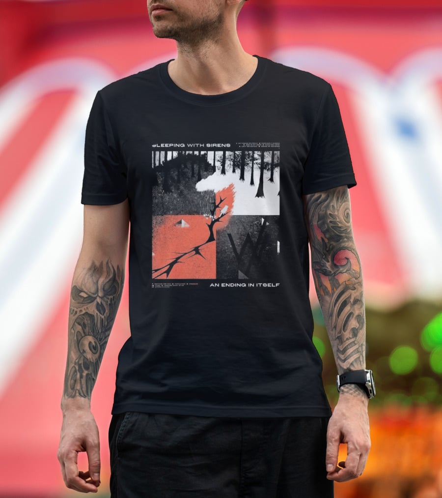 Sleeping Sirens An Ending In Itself 2026 Seasons Mineral Trees T-Shirt