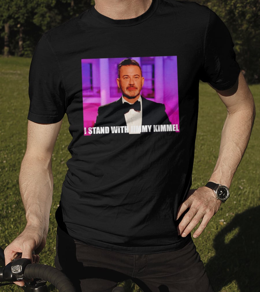 I Stand With Jimmy Kimmel Against Melania Trump T-Shirt