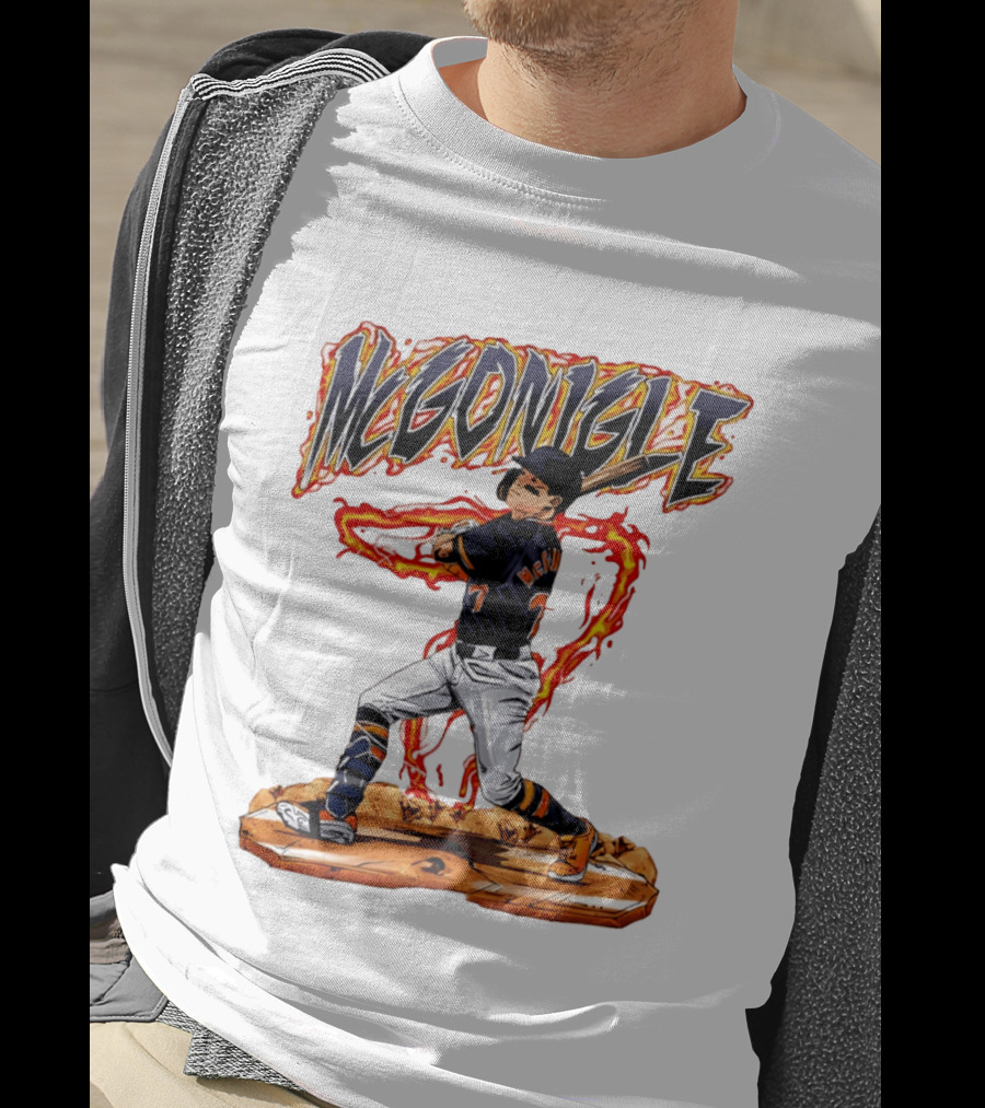 Kevin McGonigle Detroit Tigers 2026 Baseball Manga T-Shirt