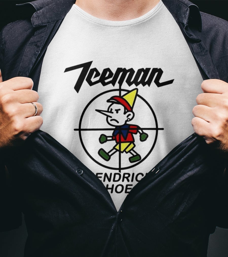 Teeman Kendrick Hoe Pinocchio Crosshairs T-Shirt