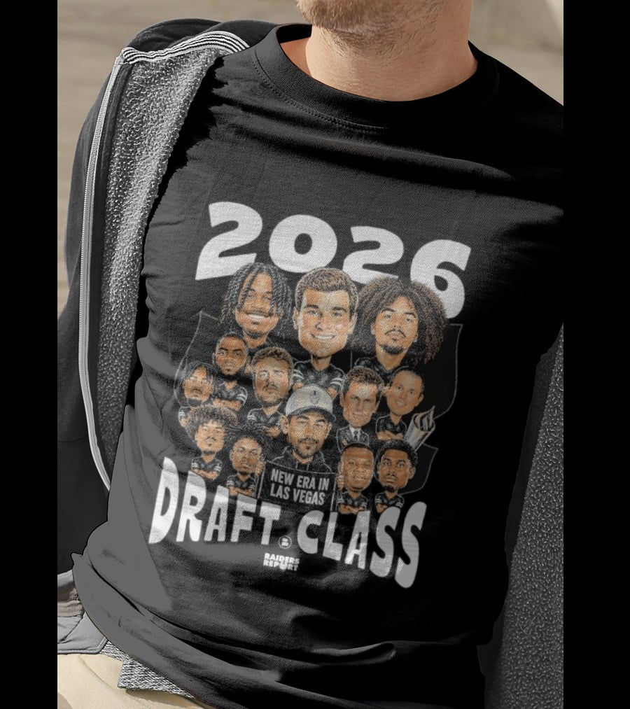 2026 New Era In Las Vegas Draft Class Team Players T-Shirt