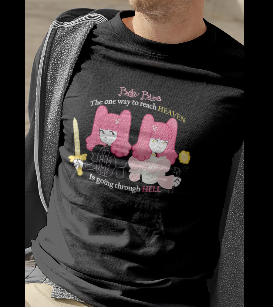 Baby Bugs Duality Journey To Heaven And Hell T-Shirt