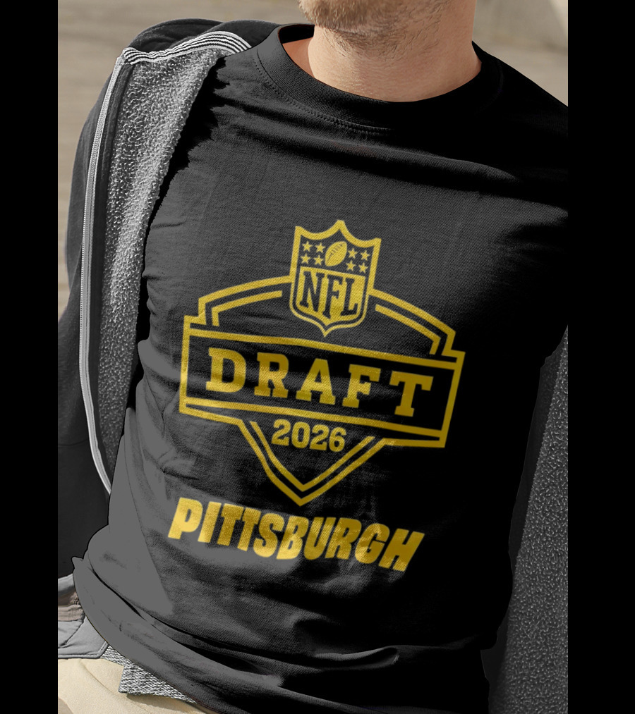 Pittsburgh NFL Draft 2026 Football Steelers T-Shirt